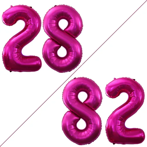 Vista 225 de Goer, conjunto de globos de papel aluminio para decoraciones de cumpleaños, globos de las letras de feliz cumpleaños y de números Oro