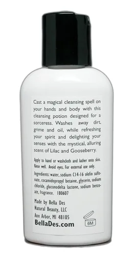 Vista 3 de Juego de tamaño de prueba de viaje Lilac and Gooseberry Loción, gel de baño, exfoliante y crema de manos y pies Productos de tamaño de viaje