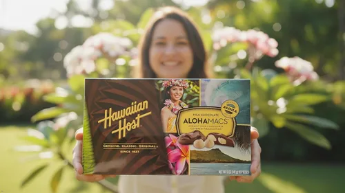 Vista 5 de Hawaiian Host AlohaMacs de chocolate con leche