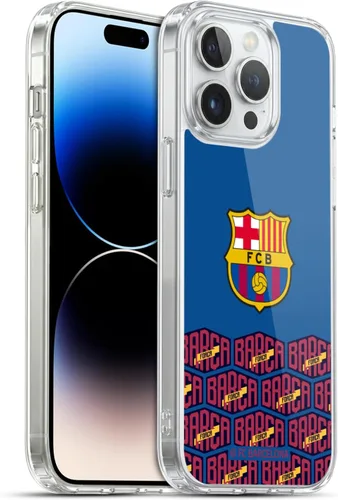 Vista 54 de Head Case Designs Funda de gel con licencia oficial del FC Barcelona con logotipo y patrón de Forca Barca [protección de grado militar] compatible