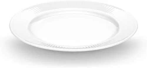 Vista 4 de Pillivuyt Plisse Vajilla de 16 piezas (servicio para 4) porcelana blanca, resistente a los golpes, duradera