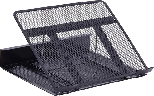 Vista 5 de Lorell, LLR80620 - Soporte de malla para portátil, 1 cada uno, color negro