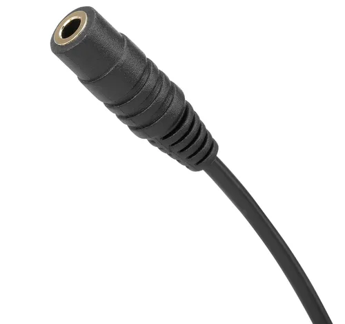 Vista 5 de Saramonic SR-25C35 Cable adaptador de micrófono hembra de 0.138 in a 0.098 in macho para cámaras Fuji con entrada de 0.098 in
