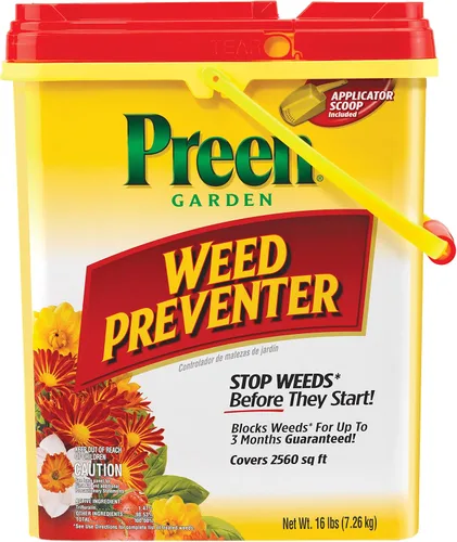 Vista 5 de Preen Preventores de malezas: control extendido y prevención de malezas de jardín