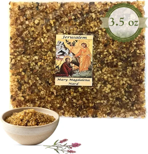 Vista 20 de Incienso de Tierra Santa de Jerusalén de Holy Land Market - Incienso de flores trituradas y selladas de Tierra Santa, mezcla a granel - Aroma ámbar