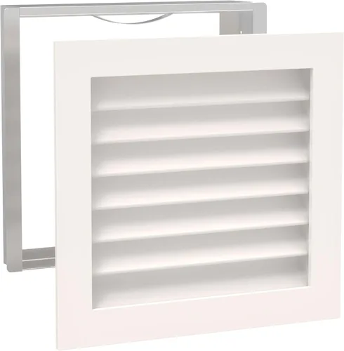 Vista 9 de Worth Home Products - Rejilla de retorno de CA de lujo de 12 pulgadas de ancho x 12 pulgadas de alto x 3 pulgadas de profundidad solo para paredes