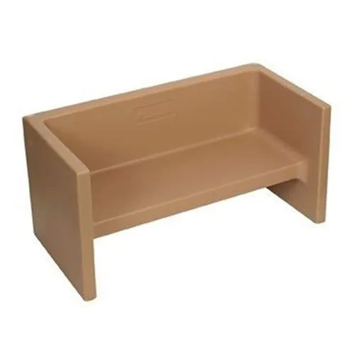 Vista 9 de Children's Factory Adapta-Bench, CF910-029 Azul, asientos flexibles para niños, aulas, muebles preescolares y de guardería, sillas para niños