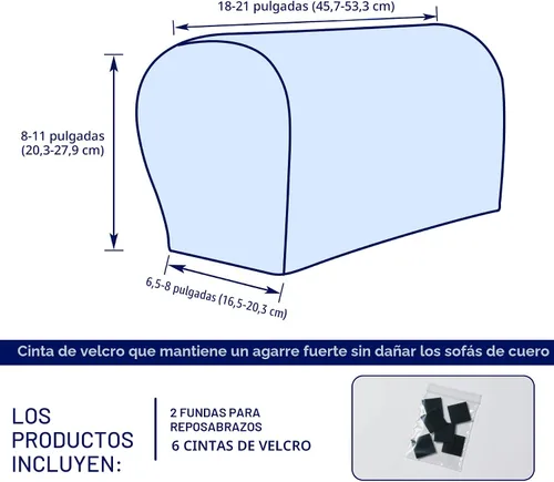 Vista 2 de SUBRTEX Juego de 2 fundas elásticas para brazos de sofá, fundas a cuadros para brazos de sofá, fundas antideslizantes para reposabrazos de Negro
