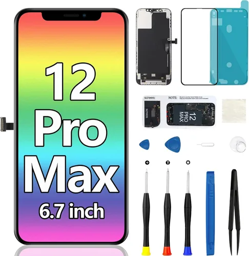 Vista 27 de para iPhone X pantalla LCD reemplazo 5.8 pulgadas