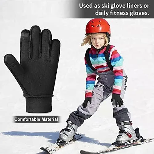 Vista 2 de PHILISENMALL Winter Touchscreen Mittens Breathable Provide You Durable And Warmer Usage Without Bulk