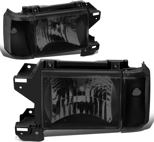 Vista 10 de DNA MOTORING HL-OH-F15087-BK-AM Juego de luces de esquina estilo de fábrica para FORD BRONCO 1987-1991 FORD F-150 1987-1991 FORD F-250 1987-1991