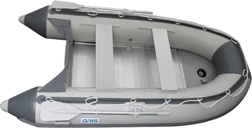 Vista 3 de BRIS Barco inflable de 9.8 pies de bote inflable para yate, balsa de pesca