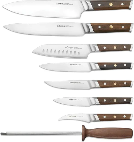 Vista 2 de Hampton Forge Skandia Harley - Juego de cuchillos de cocina (14 piezas)