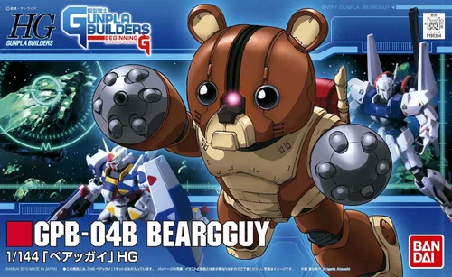 Vista 2 de Bandai Hobby # 4 Constructores de GunPla de Beargguy 1/144 - Constructores GunPla de alto grado