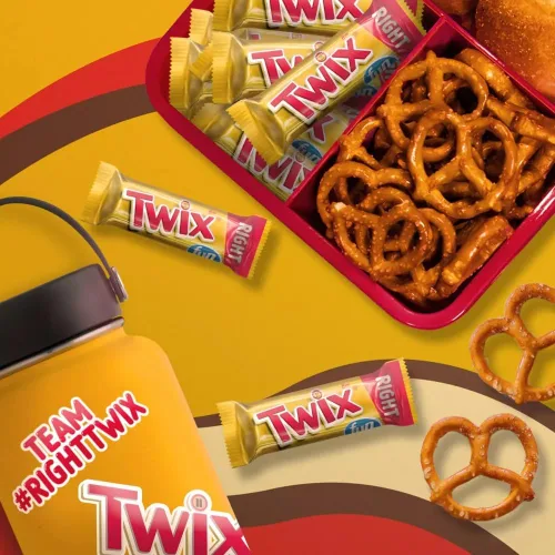 Vista 6 de Twix Fun Size - Barras de caramelo y chocolate con leche, 65
