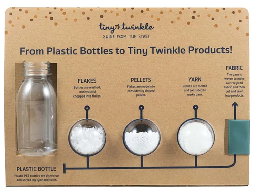 Vista 8 de Tiny Twinkle - Babero a prueba de suciedad para bebés y niños pequeños, bonito, de manga larga, impermeable, lavable a máquina, cierre a prueba