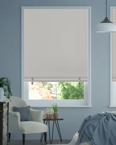 Vista 11 de SAUIRS Persianas enrollables opacas, sin cordón, para ventanas de interior, sin herramientas, sin taladro, tela con aislamiento térmico UV