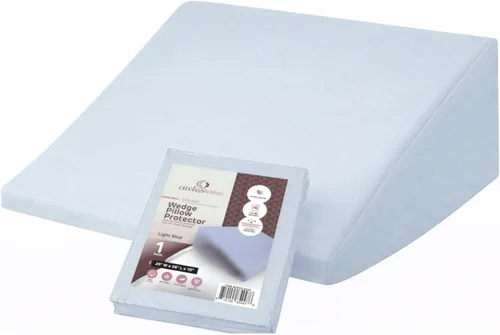 Vista 51 de CirclesHome Juego de 4 protectores de almohada estándar con cremallera, fundas de almohada transpirables 100% algodón, protegen las almohadas