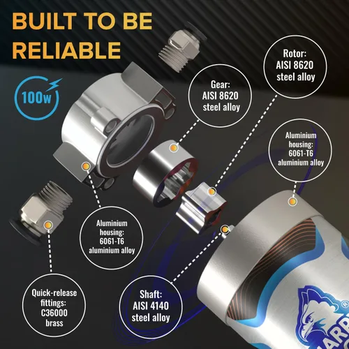 Vista 5 de Bomba Extractadora de Aceite Eléctrica Harpy Eagle 12/24V 100W, Bomba Extractadora de Líquido de Cambio de Aceite Portátil para Automotriz, Coches
