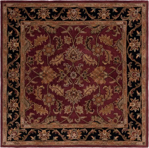 Vista 31 de Safavieh colección Heritage HG628A - tapete oriental tradicional hecho a mano de lana verde oscura y dorada, Lana, negro / beige (Black/ Beige)