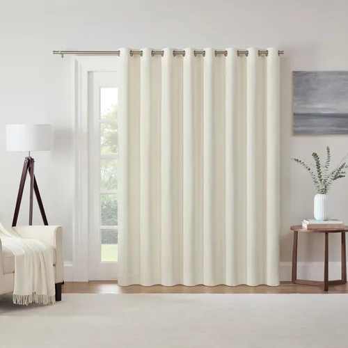 Vista 30 de ECLIPSE Kendall - Cortina térmica opaca moderna con bolsillo para cortinero, para dormitorio o sala de estar (1 panel), 42 x 54 pulgadas, alcachofa