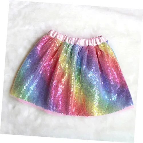 Vista 2 de PACKOVE 2pcs Angel Costume for Kids Kid Angel Costume Fashion Baby Dress Dance Tutu Dress Girls Tutu Glitter