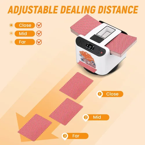 Vista 6 de Barajador y distribuidor automático de tarjetas + 4 controles