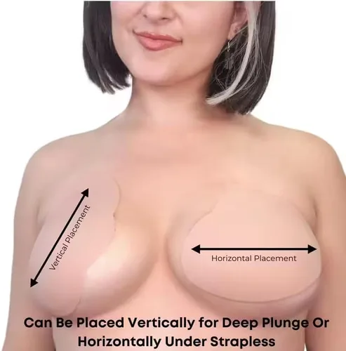 Vista 9 de Moldeadores de senos desnudos para mujer, talla DDD, desnudoDDD, Desnudo