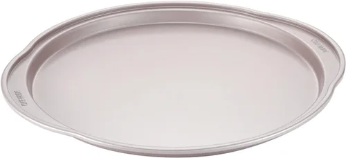 Vista 7 de CHEFMADE Bandeja para pizza, 7 pulgadas antiadherente para panqueques para hornear al horno (oro champán)