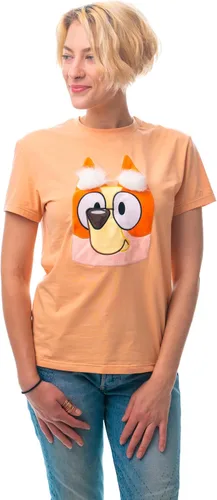 Vista 3 de ComfyCamper Disfraz de camisa de perro azul y naranja Adulto Papá Mamá Hombres Mujeres Niños Niñas Familia Disfraces de Halloween Cosplay