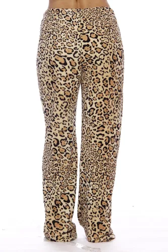 Vista 3 de Just Love Pantalones de pijama afelpados para mujer