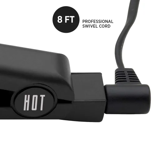 Vista 7 de Hot Tools Plancha plana ligera profesional de cerámica + turmalina, 1 pulgada