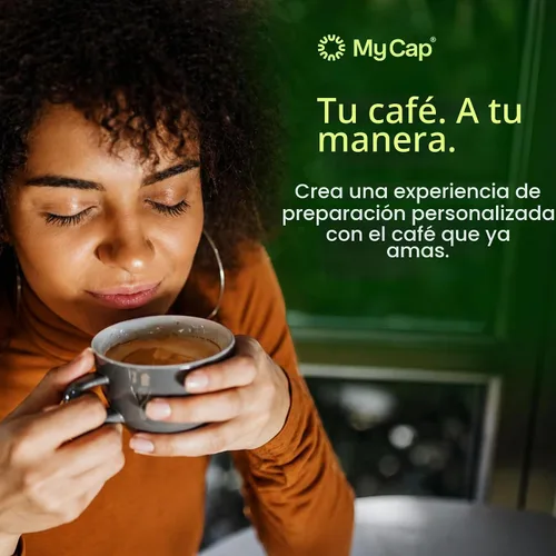 Vista 2 de My-Cap Filtros de papel para cápsulas de café para usar con tapas, cápsulas reutilizables para cafeteras de línea Vertuo, filtros de papel de café