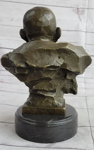 Vista 6 de EUROPEAN BRONZE Escultura de bronce hecha a mano Venta Gand Edition Coleccionista Mavchi Original Firmado Brilliance Hot Cast Handmade Art Noveau