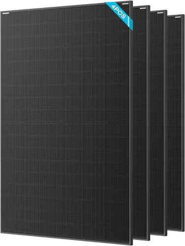 Vista 17 de Renogy Panel solar bifacial de 640 vatios, monocristalino para encendido