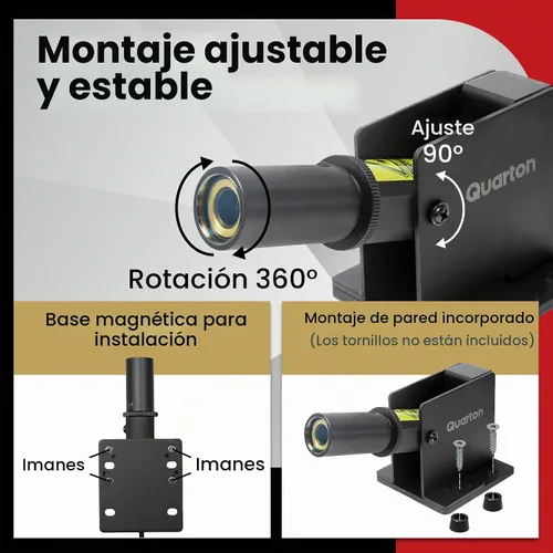 Vista 5 de Nivel láser ML-100 generador de línea roja para corte a gran escala interior, medición, alineación, construcción, proyector láser, impermeable
