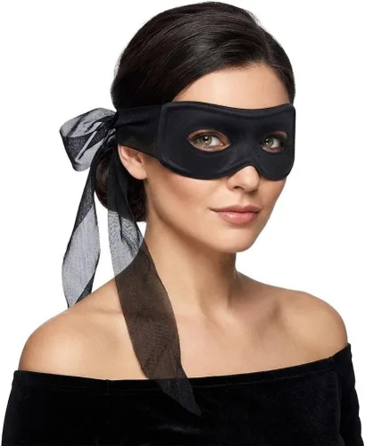Vista 8 de Crown Display Masquerade Mask, Costume Half Face Masks for Women & Men