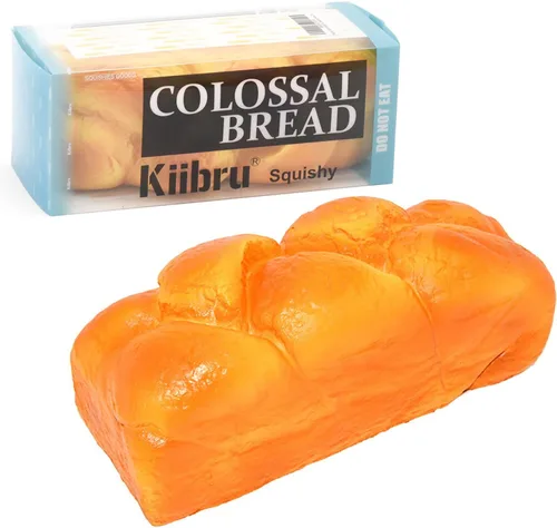 Vista 9 de Squishy Pan inglés de 7.9 pulgadas, juguete perfumado colosal de levantamiento lento (menta)