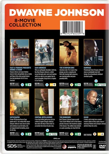 Vista 3 de Dwayne Johnson 8-Movie Collection DVD