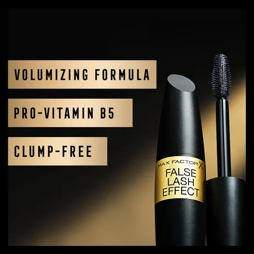Vista 3 de Max Factor, Efecto de pestañas postizas para mujer, color negro, rímel, 0.44 onzas líquidas, 0.4 fl oz (81524141)