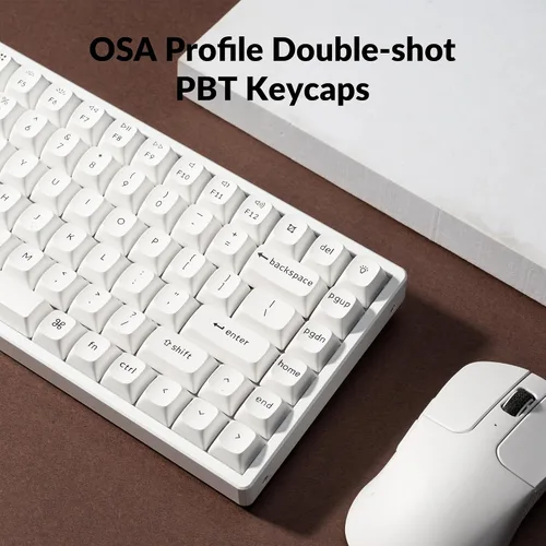 Vista 9 de Keychron Teclado mecánico K2 Pro QMKVIA, marco de aluminio, programable personalizado, Bluetooth, inalámbricoUSB C, teclado
