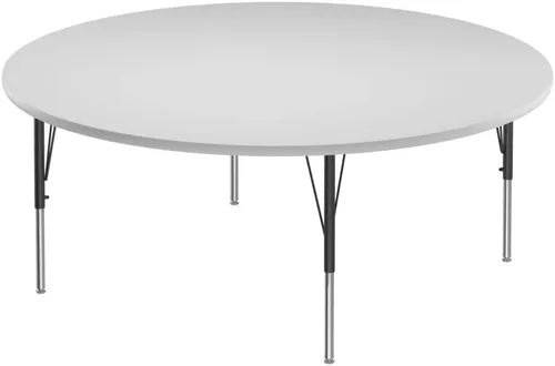 Vista 52 de Correll - Mesa rectangular de 24 x 36 pulgadas, mesa de actividades superior de borrado en seco, altura ajustable (19 a 29), laminado de alta