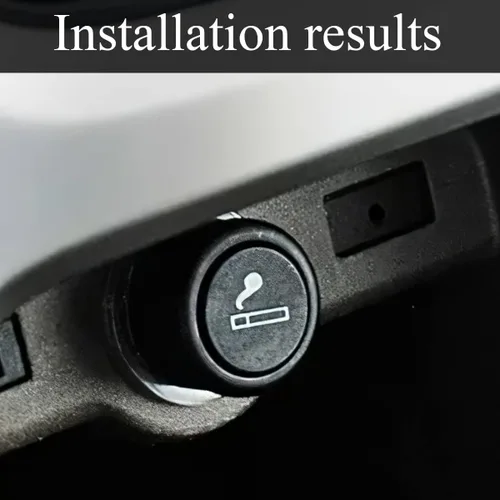 Vista 5 de Ensamble de zócalo para encendedor de cigarrillos compatible con Ford E150 E250 E350 F150 F250 F350 F450 Super Duty Fusion OEM#XC3Z-15055-AA