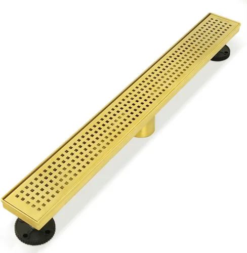 Vista 13 de Neodrain - Drenaje de ducha lineal de 12 pulgadas con rejilla removible, fabricante profesional de desagüe de suelo de ducha rectangular de acero
