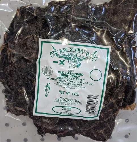 Vista 4 de Bar X Brand Old Fashioned Beef Jerky (Carne Seca) (Regular, 7 oz)
