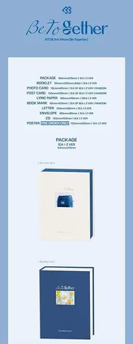 Vista 3 de DREAMUS BTOB - Be Together [Be Love ver.] (3er álbum) Álbum+Beneficios limitados de pre-orden+CulturaRegalo coreano
