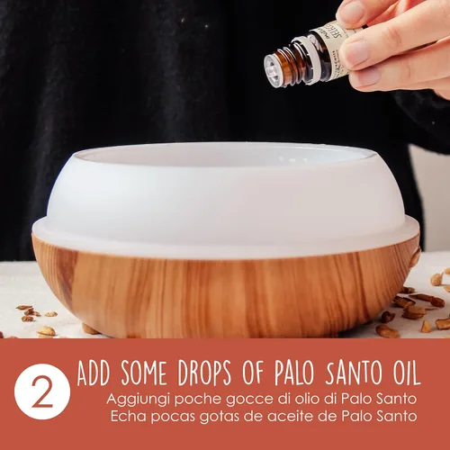 Vista 5 de PALOSANTO - Aceite Esencial Palo Santo de Perú - Seleccion - Aceites esenciales puros orgánicos para difusor - Aceite de Palo Santo Ideal