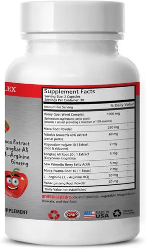 Vista 4 de Las píldoras mejoradoras masculinas aumentan el tamaño - HACER MI PIMIENTA GRANDE - Ampliación natural masculina, maca, L-arginina, pastillas