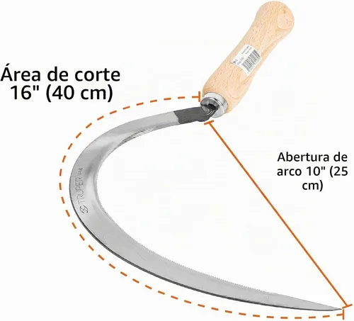 Vista 3 de Truper HP-0 Ganchos de césped dentados 41 cm (16") 25 cm (10")