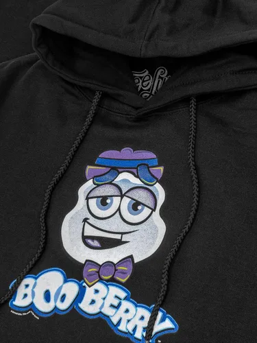 Vista 2 de Tee Luv Sudadera con capucha para hombre, diseño de cereal de monstruo